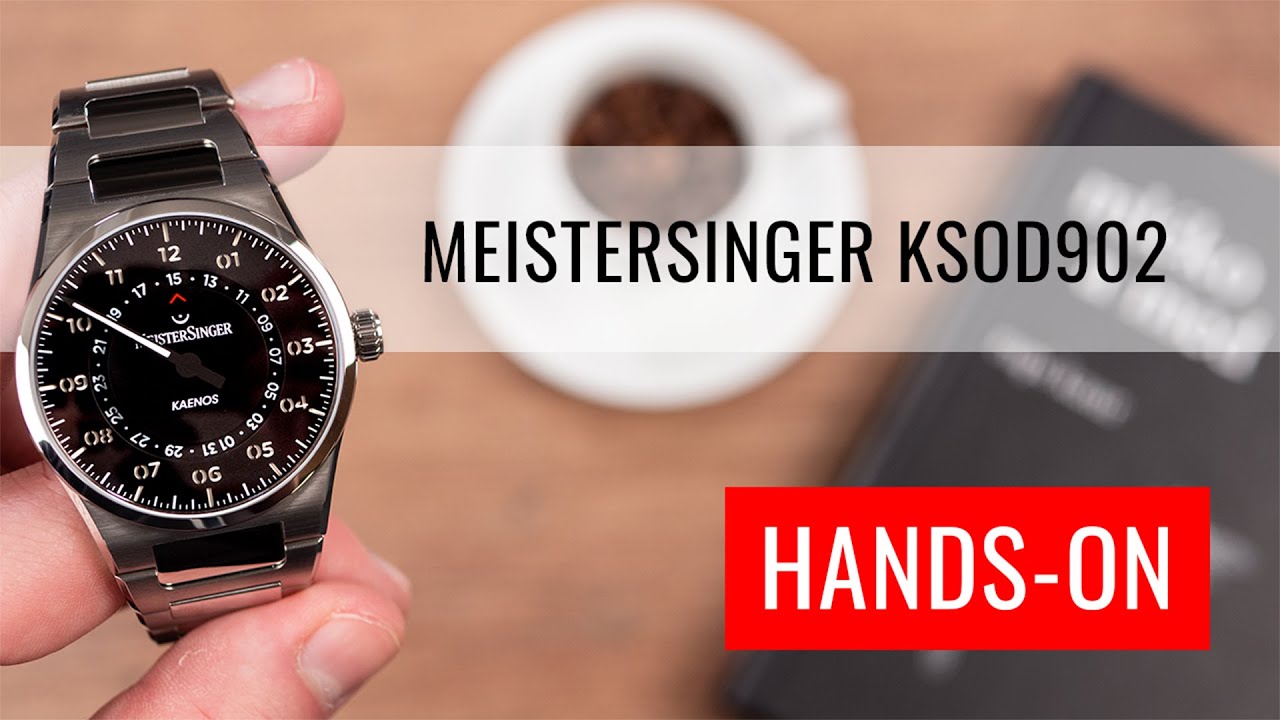 HANDS-ON: MeisterSinger Kaenos Automatic Open Date KSOD902