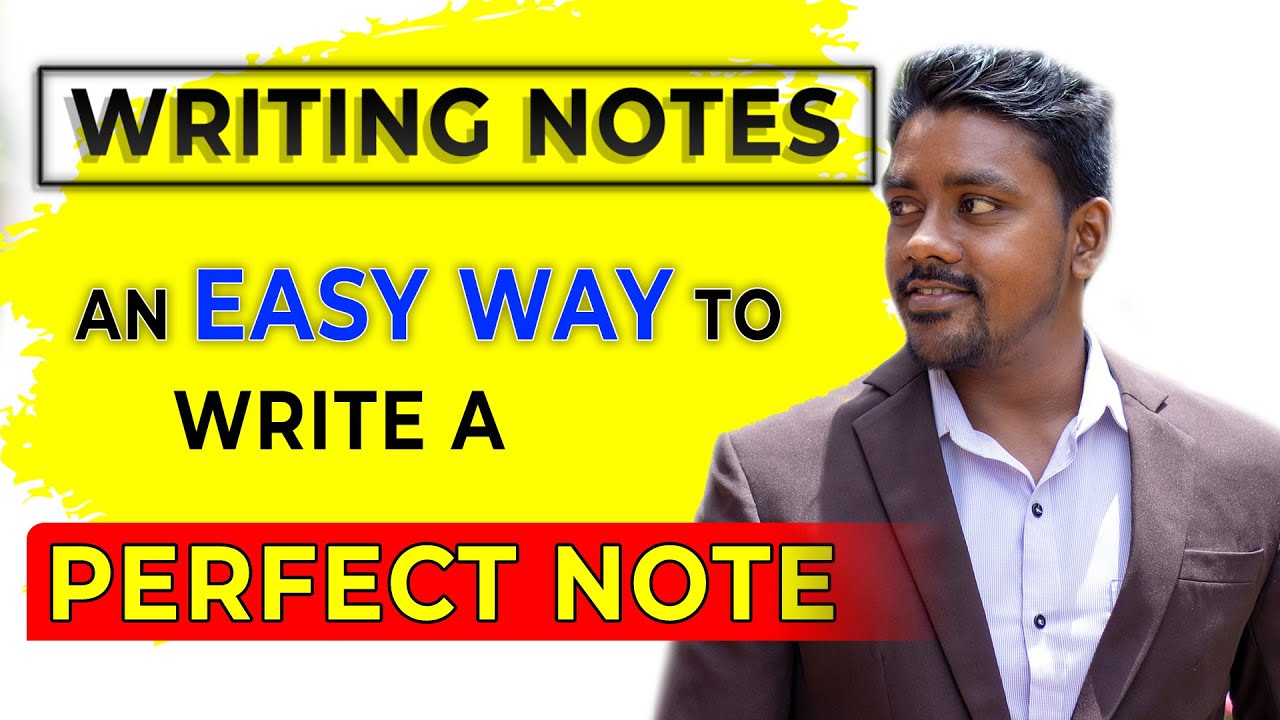 GCE O/L English Note Writing | Model Answer | Note Writing වල හැමදේම | Y S Kalubowila.