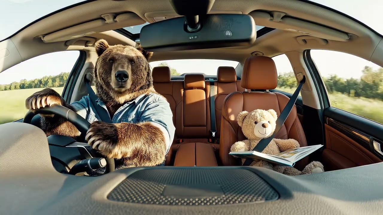 Chill Lofi Hip Hop Beats | Dirigindo com o Urso 🐻 