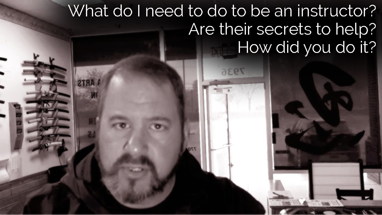 Martial Arts Instructor Question. There are no secrets.