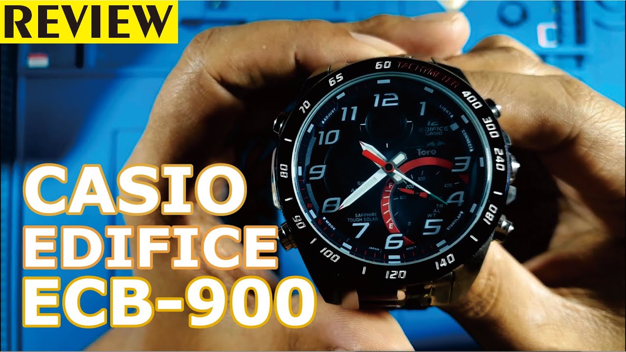 Edifice kece tapi sayang berat!! Review Casio Edifice ECB 900