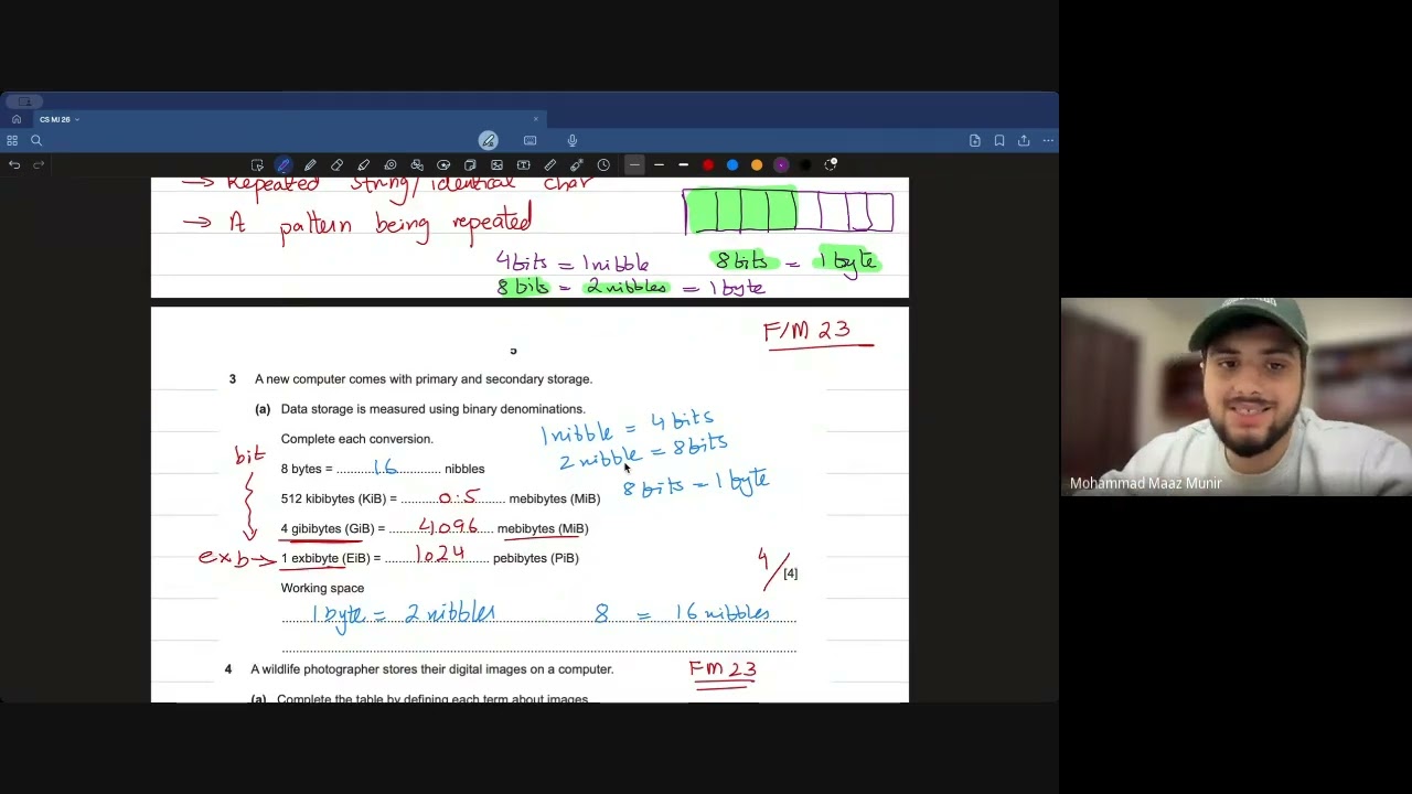 Data Representation Chapter 1 -Part 4 | Topical Series | IGCSE/OL Computer Science