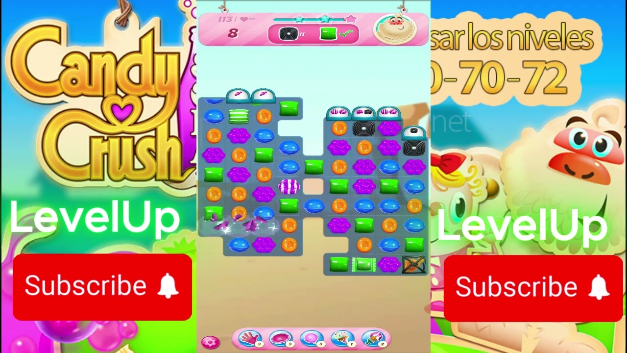 Candy Crush Saga Levels 111-115 | Beginner Walkthrough & Gameplay