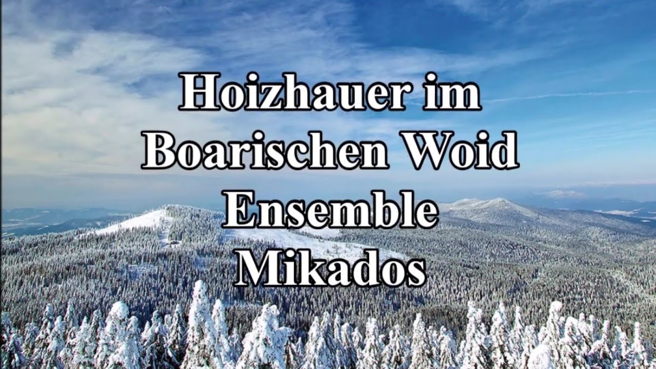 Hoizhauer im Boarischen Woid  - (Ensemble Mikados)