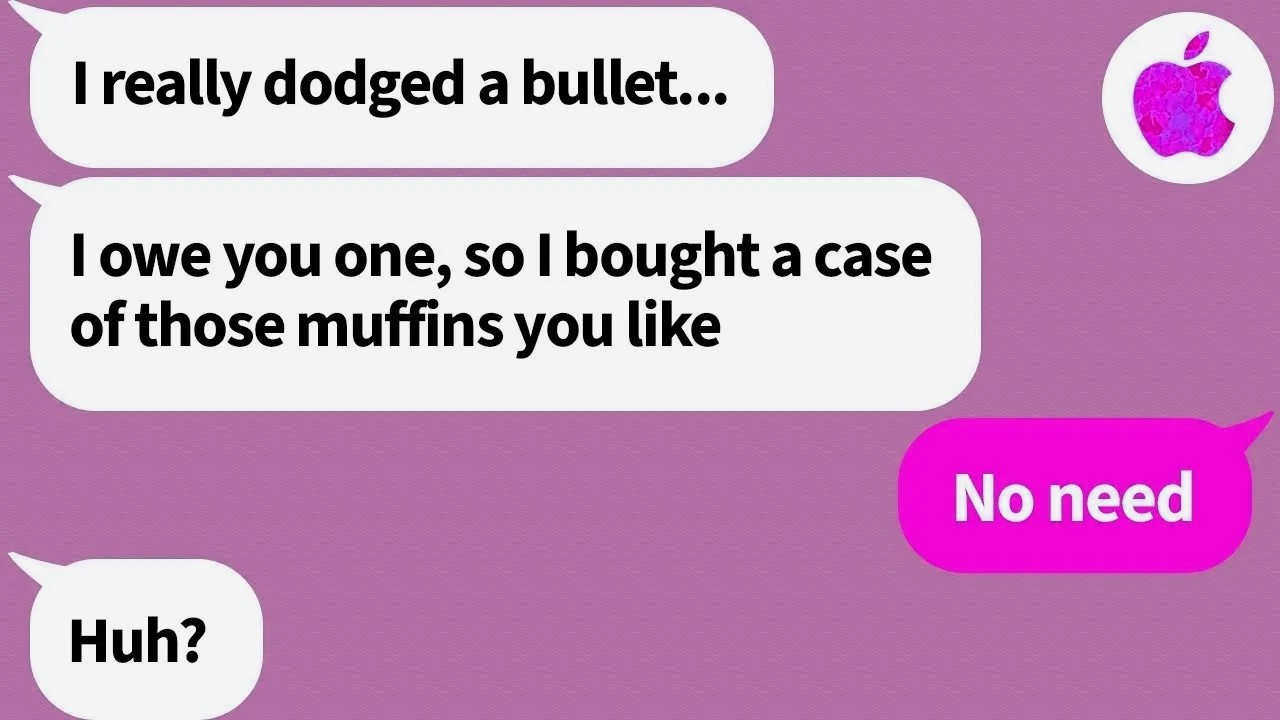 This woman's half-brained scheme to get me to pay for her shopping failed miserably