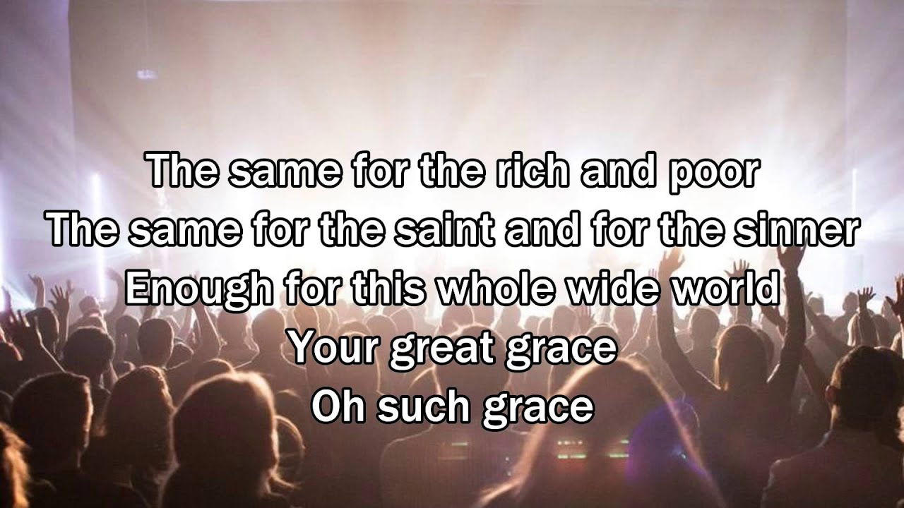 Your Grace Finds Me - Matt Redman (Worship Song with Lyrics) 2013 New Album