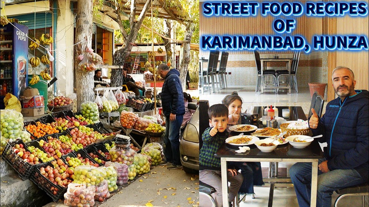 Exploring Autumn Season Fresh Fruits And Street Food Recipes Of Karimabad | Beautiful Mountain City