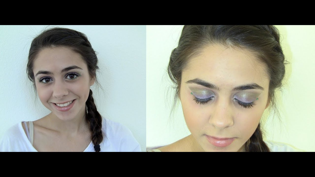 When Green Meets Purple Makeup Tutorial
