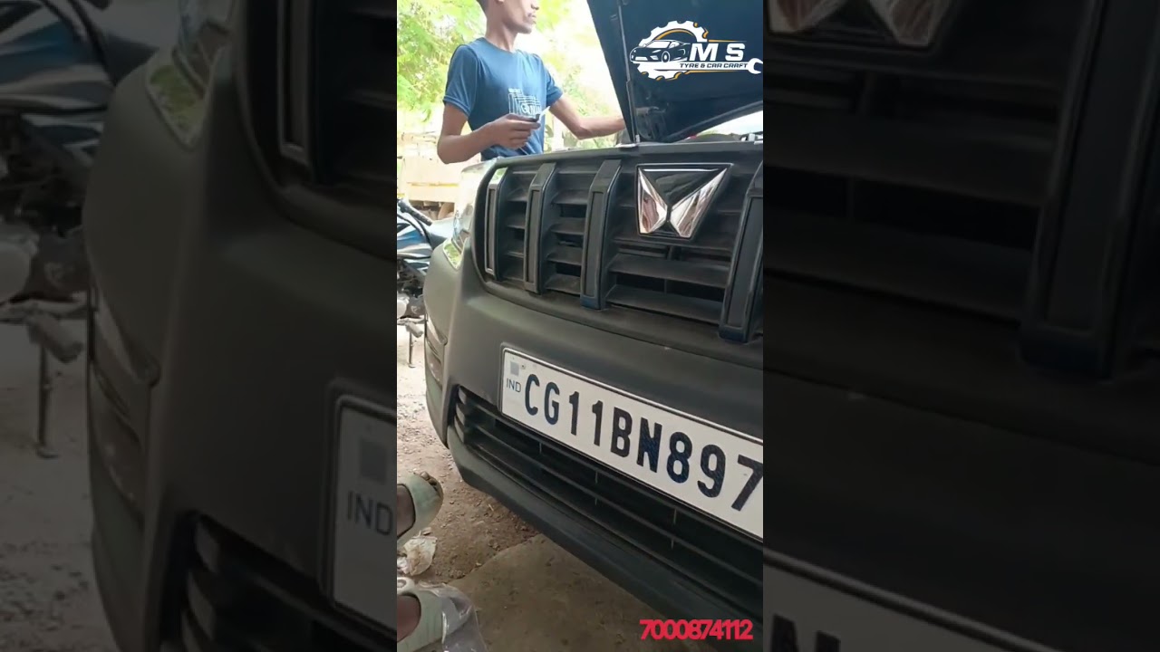 mahendra Scorpio classic front chrome grill ||