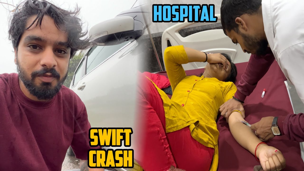 Swift Crash Ho Gai 😲 Aditi Ki Naak Me Pipe Dalna Padega 😭