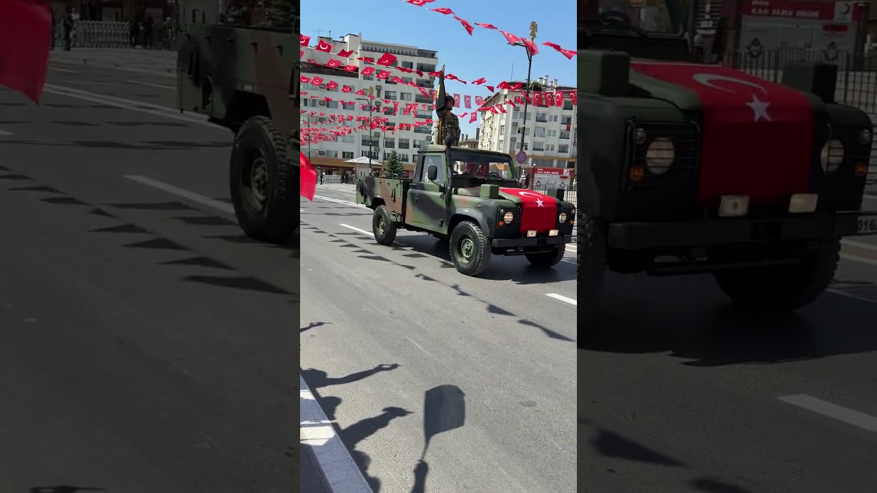 SİVAS 30 AĞUSTOS ZAFER BAYRAMI GEÇİŞ TÖRENİ 