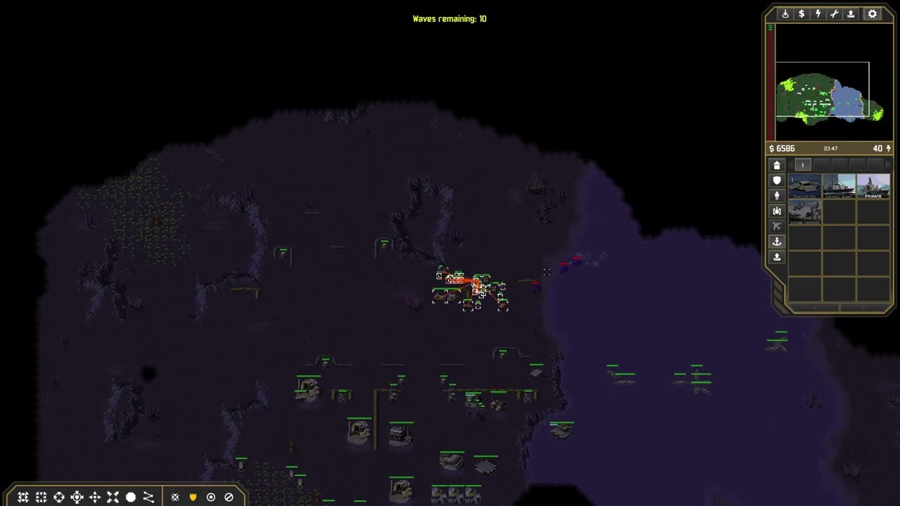 Command & Conquer OpenRA Combined Arms GDI Nod 2 -  no commentary playthrough