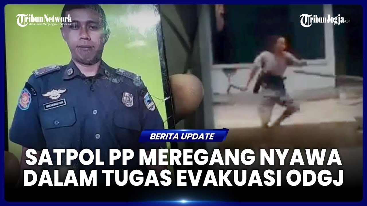 DETIK-DETIK SATPOL PP KEBUMEN DISERANG ODGJ DENGAN SAJAM SAAT PROSES EVAKUASI