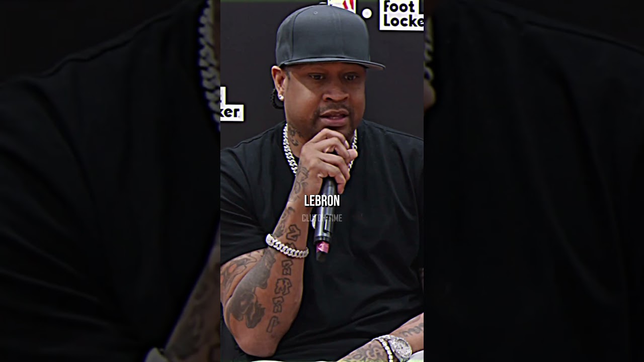 Allen Iverson Says People Forget About Kobe In the GOAT Debate 😳