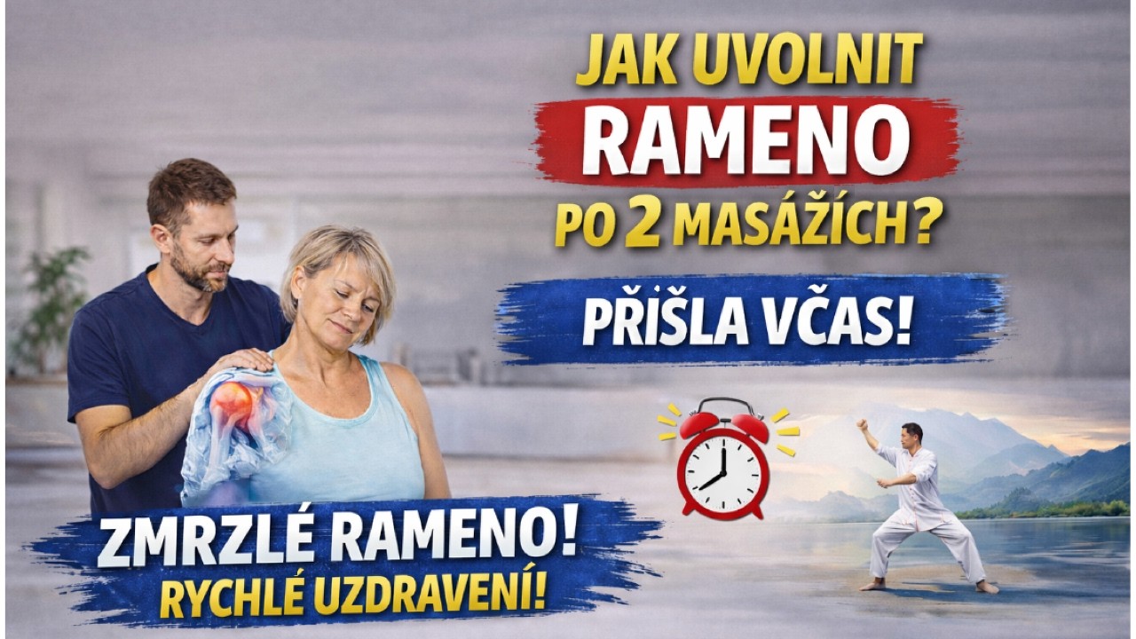Jak uvolnit rameno po 2 masážích? Přijít včas | Reference na zmrzlé rameno | Lukáš Vaníček