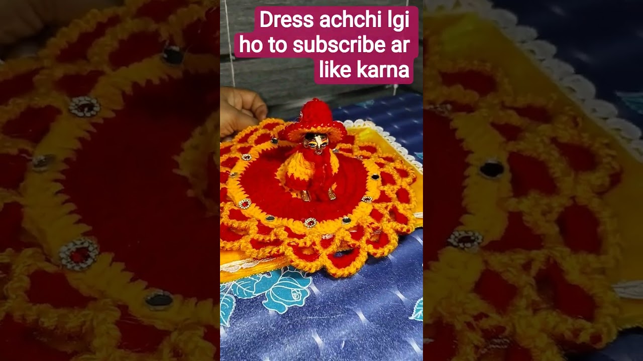 hand made crusiya woolen dress with cap