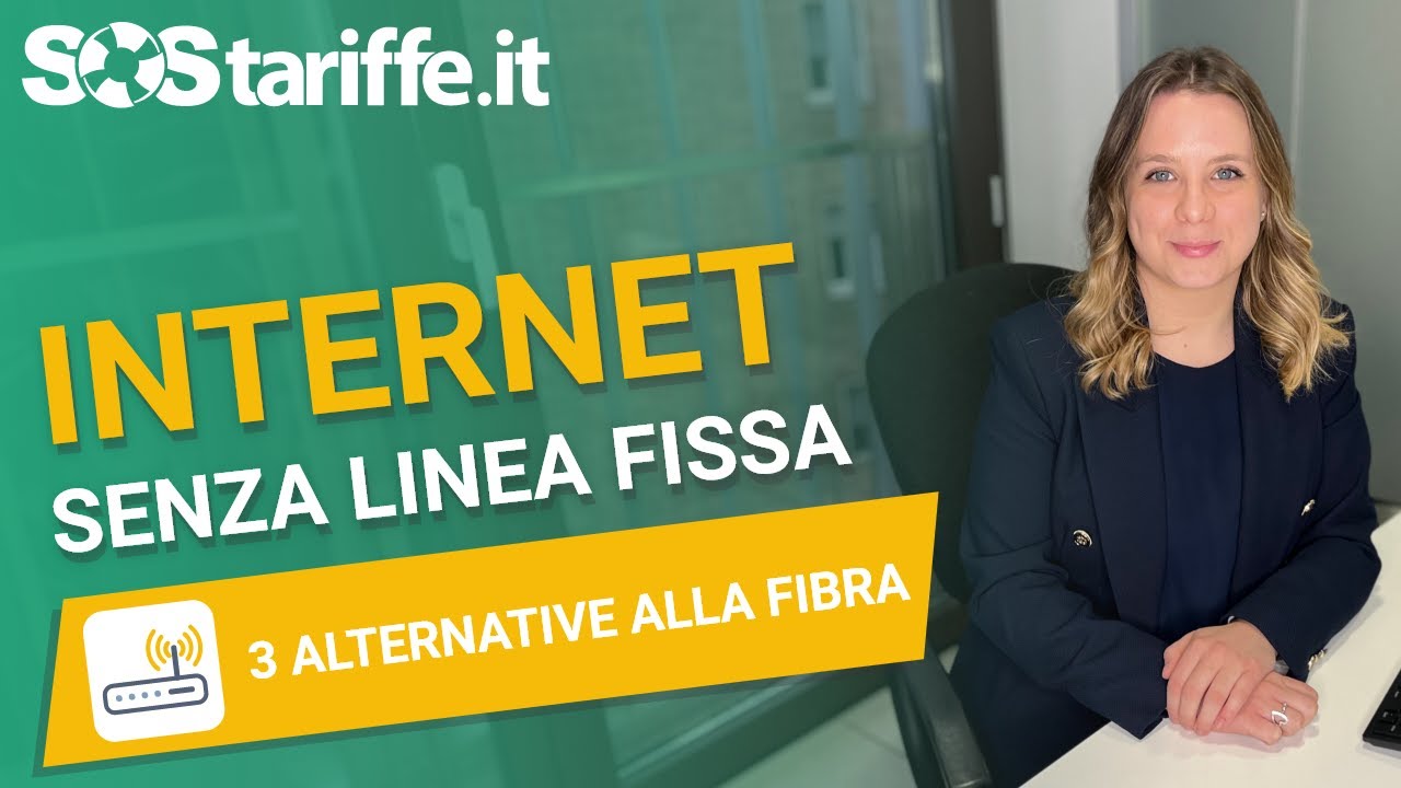 Internet Casa senza linea fissa: le 3 migliori alternative alla fibra ottica