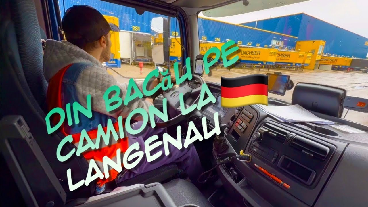 Din Bacau pe camion la Langenau 🇩🇪 🚛 
