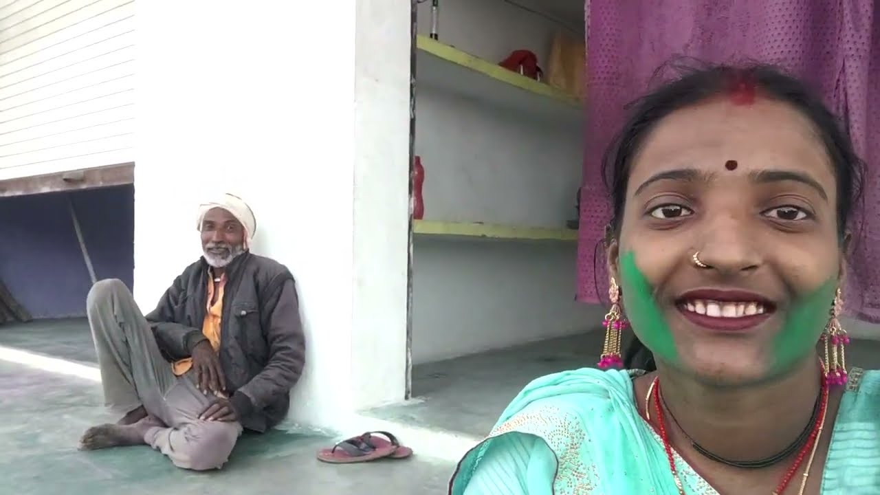 सब लोगों के साथ होली खेल कर बहुत ही अच्छा लगा#mangalbhaipatel 