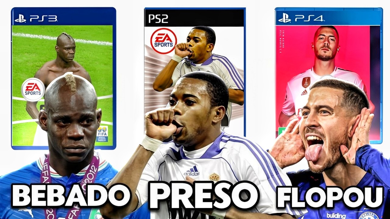 A Maldição da CAPA do FIFA : O Que Aconteceu com CADA JOGADOR ? ( 2002 - 2025 )
