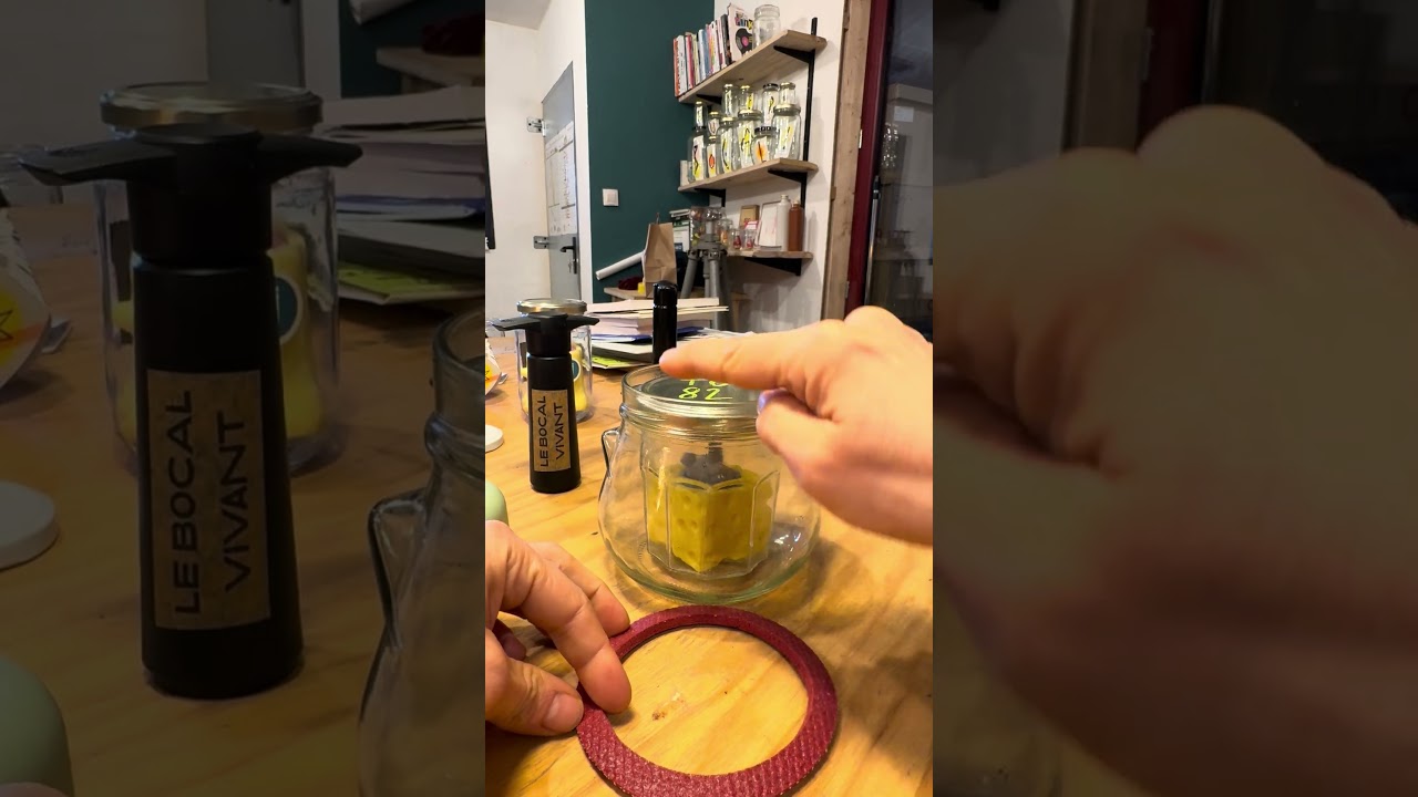 [astuce #1] Faire le vide dans les bocaux à facettes sans épaules