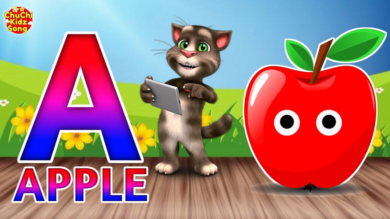 ABC Song - Alphabet - ABCs & 123s - A for Apple🍎- Phonics  - Kids Songs & Nursery Rhyme for Children