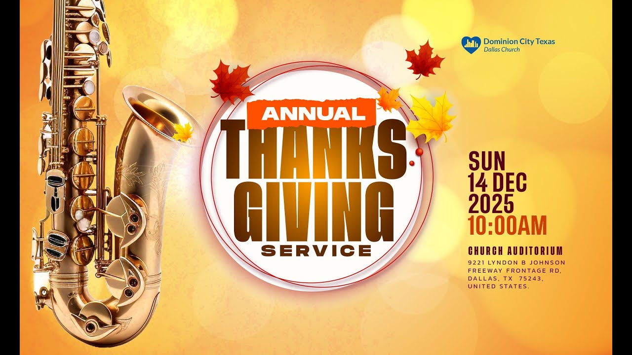 Thanksgiving Service // Pastor Godsent Azubuike