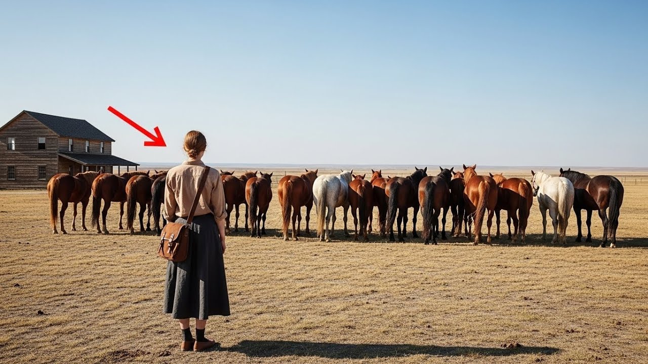 She Was Fired from the Ranch For Saving a Horse — The Next Morning, 200 Horses line up for him