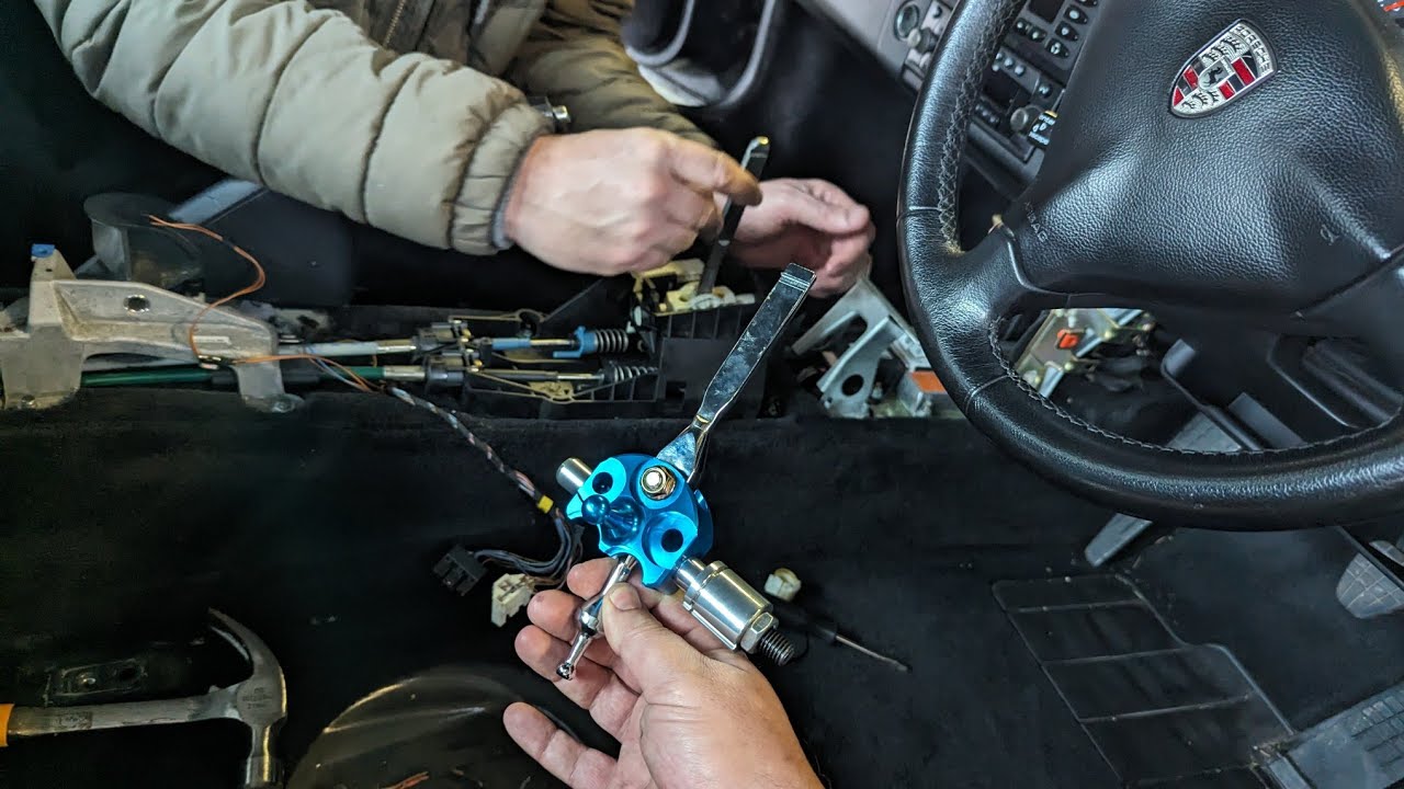 Installing a Porsche Short Shifter Kit to a 911 Carrera