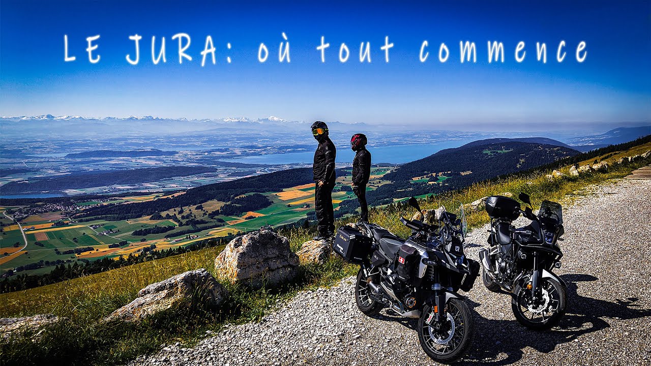 Le Jura: où tout commence - Road trip en duo avec Val qui débute la moto.