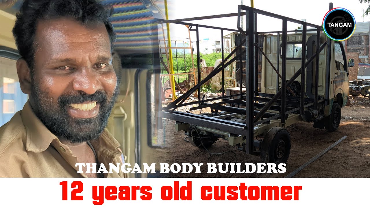 THANGAM TRUCK BODY BUILDERS IN MADURAI | TATA ACE 360&deg;