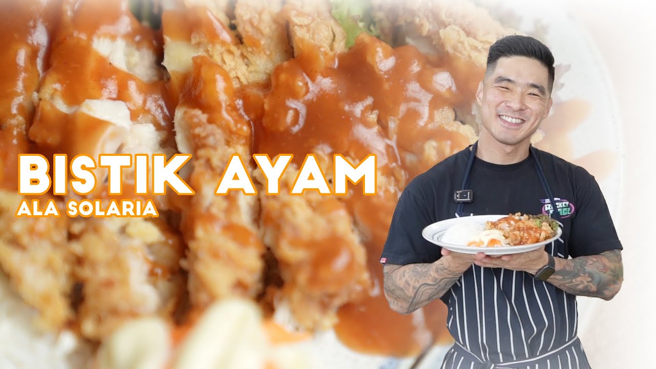 Resep Bistik Ayam Ala Solaria! Bisa makan sepuasnya di rumah🏡