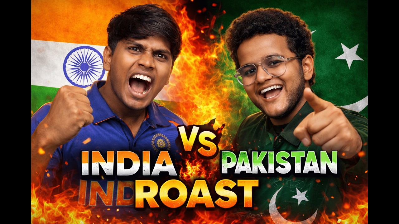 India vs Pakistan Roast Gone Too Far 😳 | IPL Edition