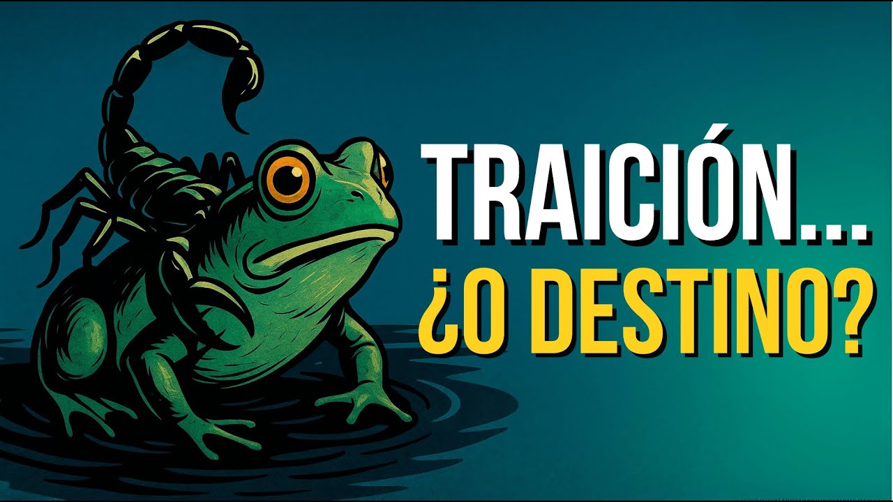 La oscura verdad de la fábula del escorpión y la rana
