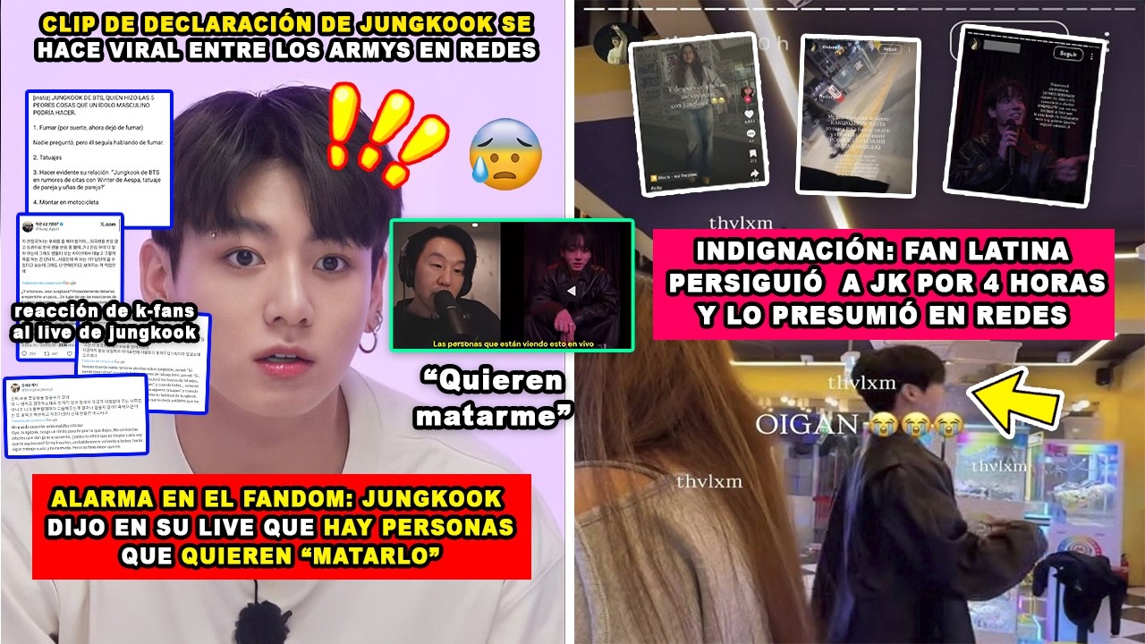 😮JK EXPONE QUE QUIEREN 