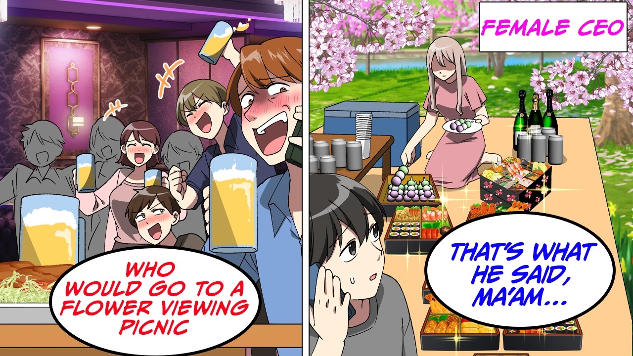 My boss cancelled on a company picnic and told me to clean everything up&hellip; [Manga Dub]