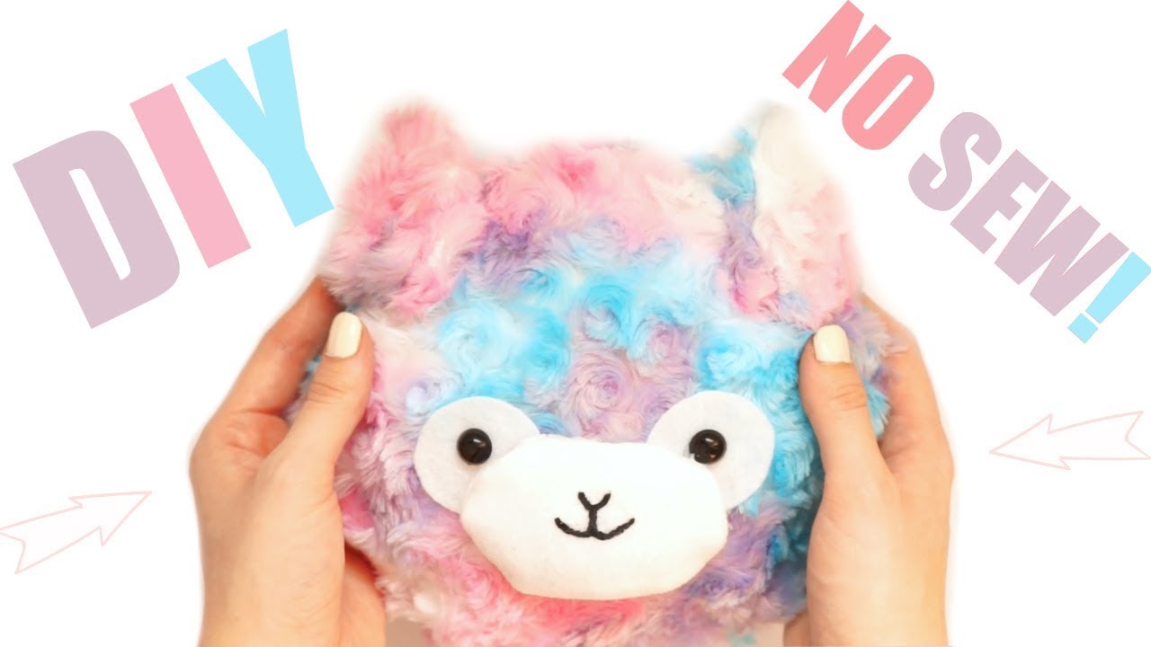DIY GALAXY ALPACA PLUSH PILLOW | NO SEW