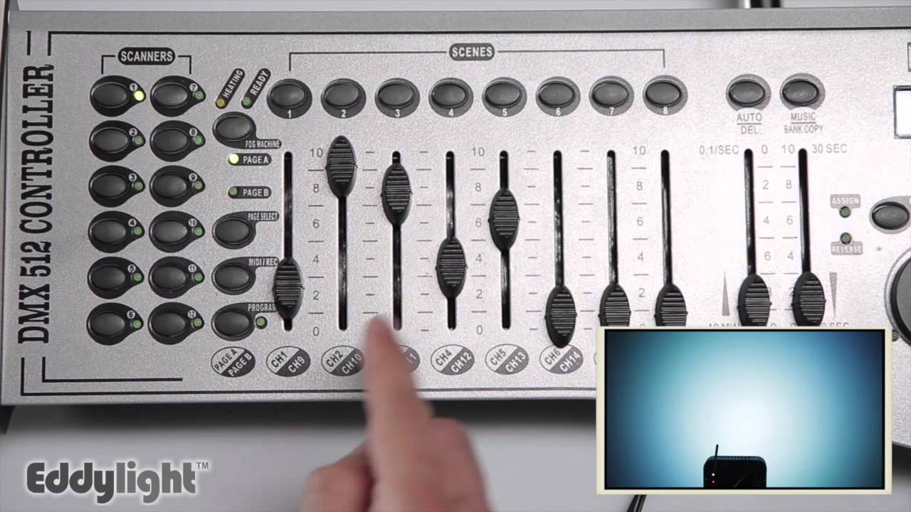 Using Your DMX Board for the First Time