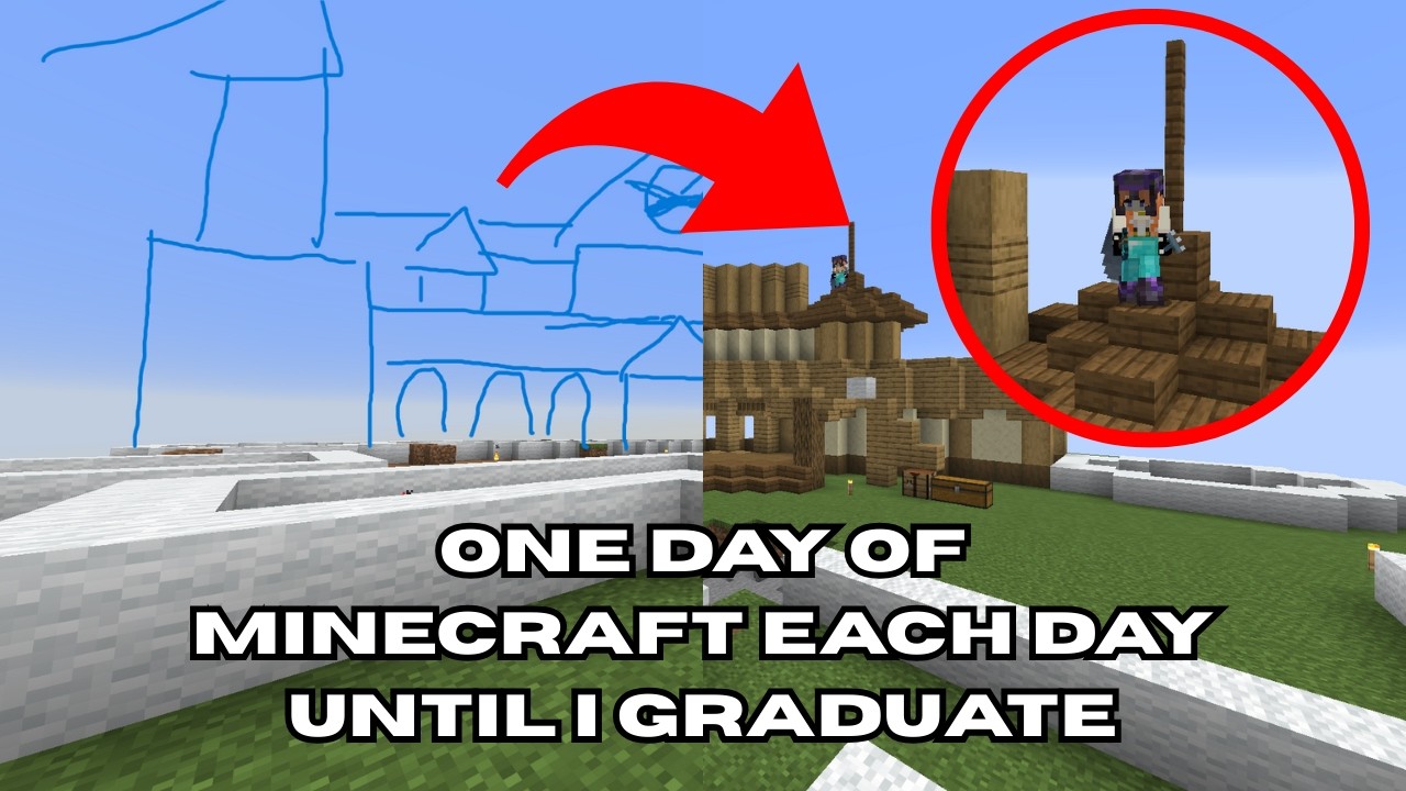 Playing One Day of Minecraft Each Day until I Graduate High school | 136-141