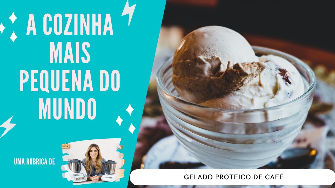 Gelado Proteico de café