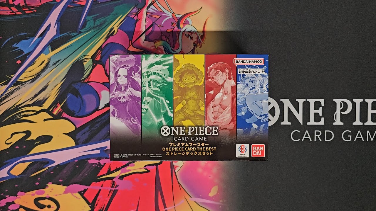 One Piece Card Game - One Piece Card The Best Storage Box Set Opening 01 #prb01