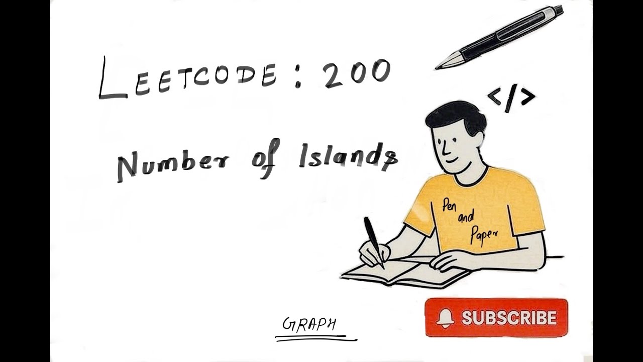 Leetcode 200 | Number of Islands  | Intuition | DFS | BFS |  Explained + Simplest Code
