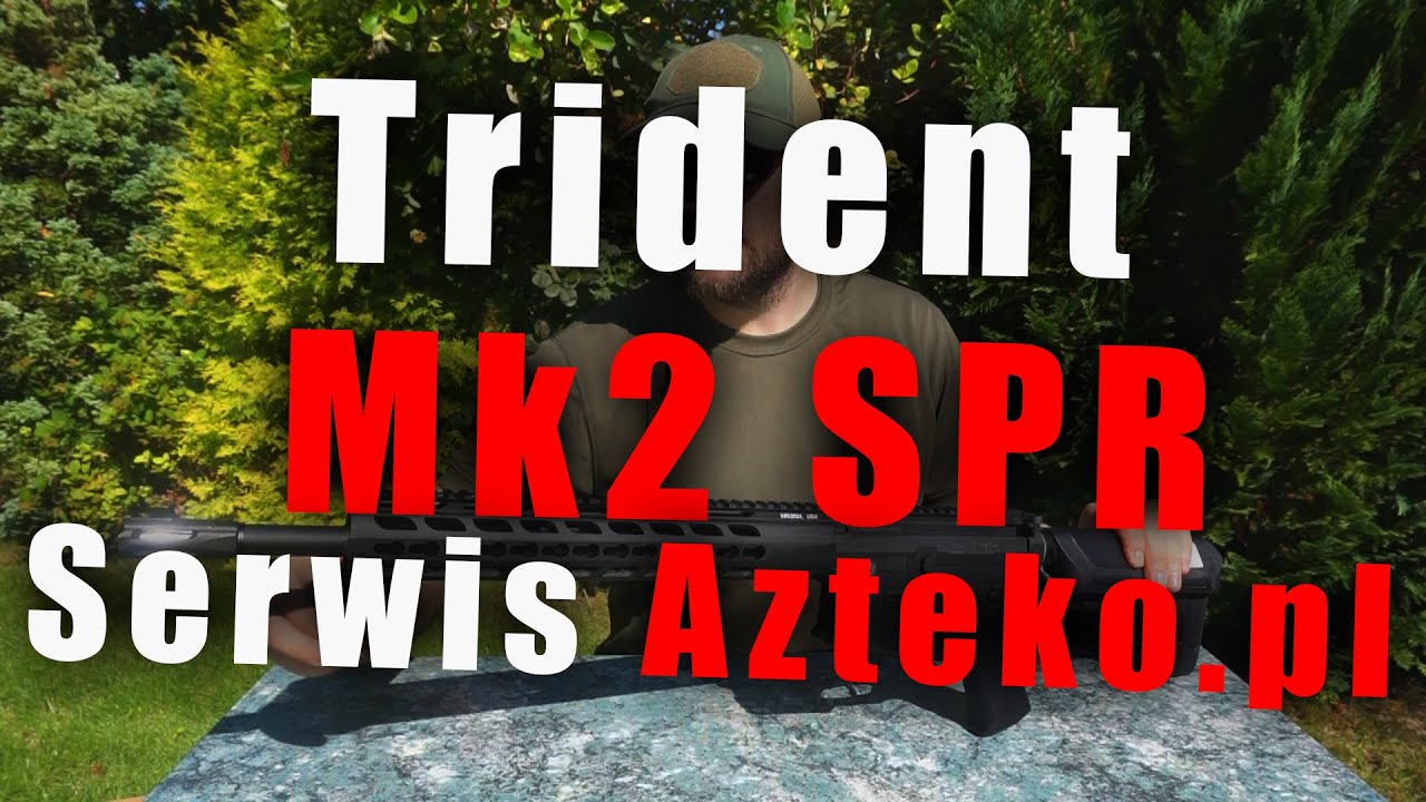 KRYTAC Trident Mk2 SPR i serwis Azteko.pl | Replika Przemka Opis zewnętrzny i magia czyszczenia lufy