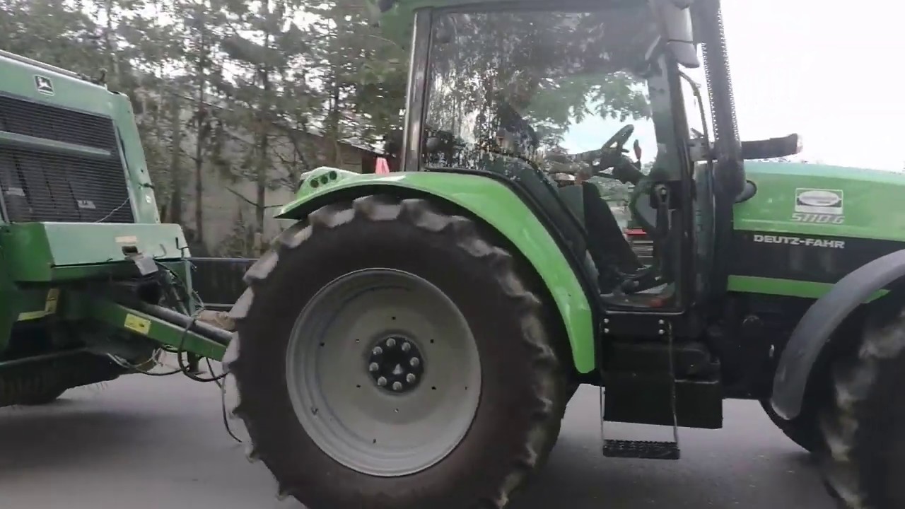 Nowe nabytki John deere 580 i deutz fahr 5110g GS