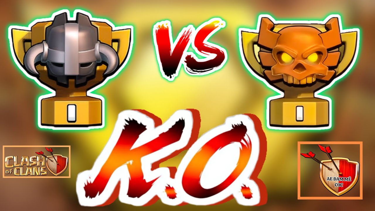 Clan Cao thủ 1 đụng độ clan Quán quân 1 và cái kết | Clan war Master league 1 vs Champipn league 1