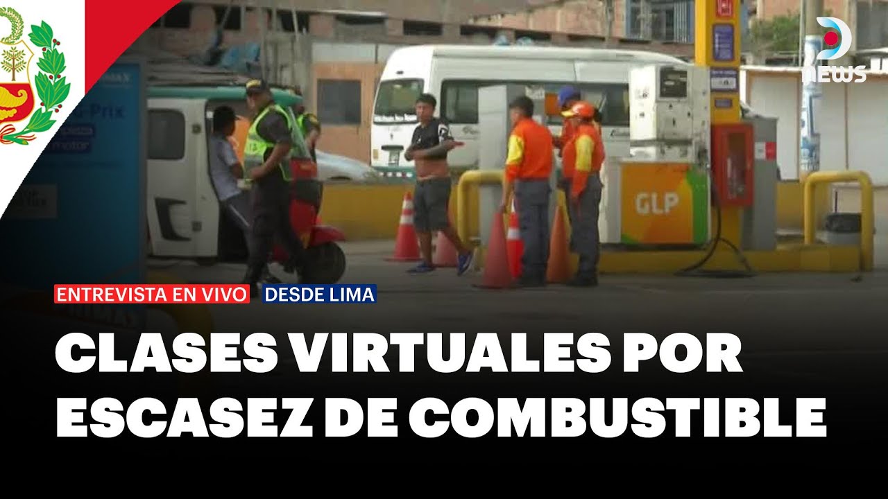 Crisis del gas en Perú: largas colas en grifos | DNews
