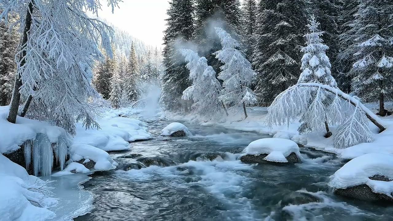 Звуки природы HispersRiver для успокоения сна, речной воды и лесных птиц