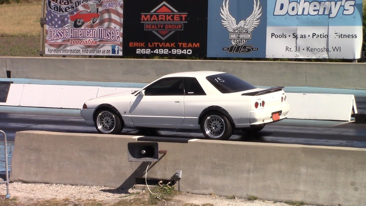 Skyline R32 With A Turbo V8 LS Swap