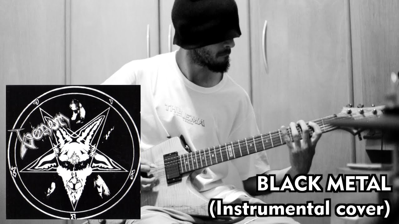 VENOM - Black Metal (instrumental full cover)