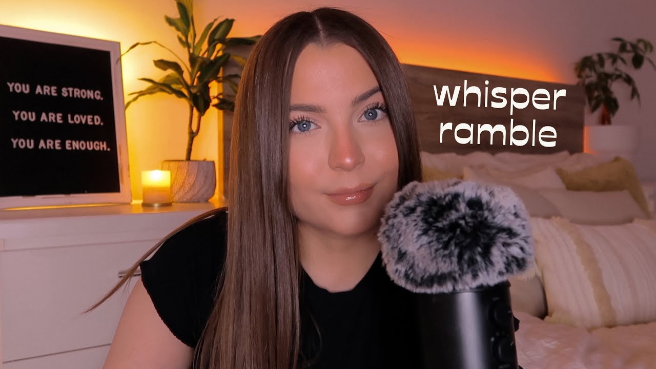 ASMR Whisper Ramble | Close Clicky Whispering